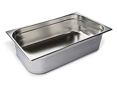 GASTRONORM STEAM PAN-S/S, 1/1 SIZE 150mm Each