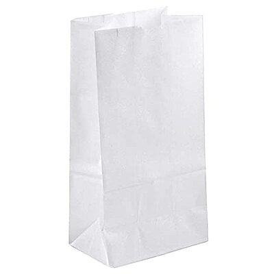 White Flat 8 Paper Bag [500]