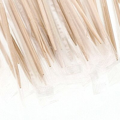 TOOTHPICK-INDIVIDUALLY WRAPPED 65mm (1000/Pack)