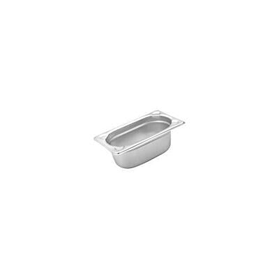 GASTRONORM STEAM PAN-S/S, 1/9 SIZE 150mm Each