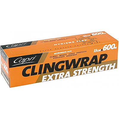 Capri Extra Strength Cling Wrap 33cmx600m [1/roll]