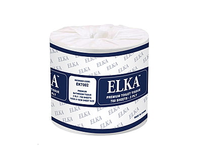 Elka Toilet Roll 700 Sheet 2ply [ctn 48]