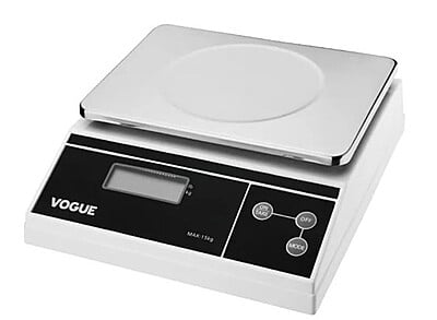 Weighstation Electronic Kitchen Scale Not Gov Stamped 15kg grad 5g kg&lb