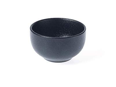 Table Kraft Black Round Bowl  [flaired ]  125mm  [SINGLE]