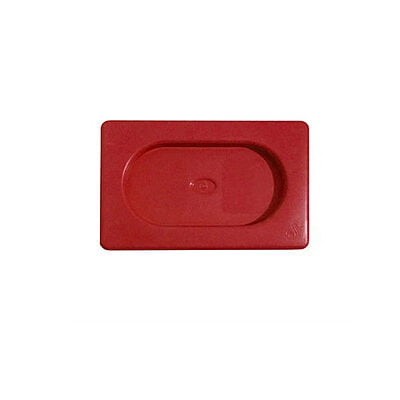 GASTRONORM COVER-PP | 1/9 SIZE [RED]