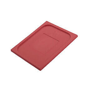 GASTRONORM COVER-PP | 1/4 SIZE [RED]