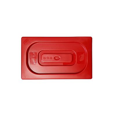 GASTRONORM COVER-PP | 1/3 SIZE [RED]