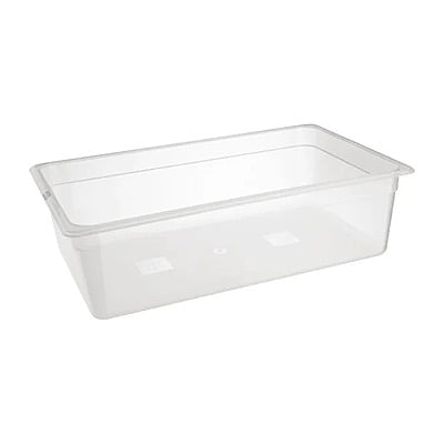 POLYPROPYLENE GASTRONORM CONTAINER-PP | 1/1 SIZE 150mm Each