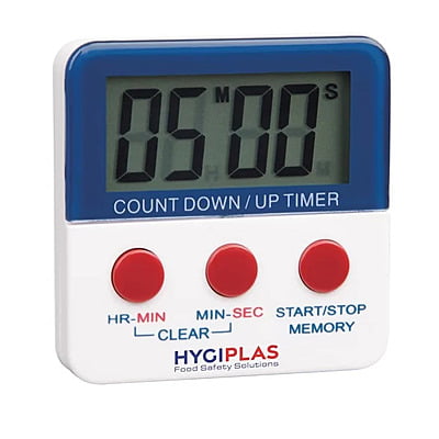Hygiplas Countdown Timer - Min/Sec & Hrs/Min