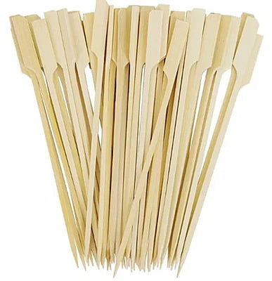 Bamboo Paddle Skewers 90mm (Box 250)
