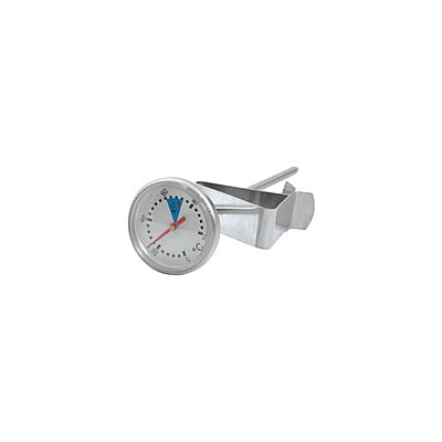 MILK FROTHING THERMOMETER-28mm DIAL, (0˚C to 100˚C)