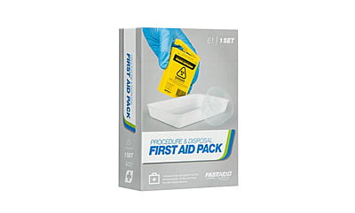 PROCEDURE AND DISPOSAL FIRST AID PACK, 100ML SHARPS CONTAINER, GALIPOT AND INSTRUMENT TRAY SET
