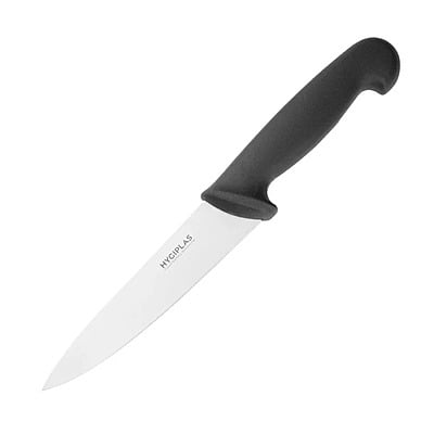 Hygiplas Cooks Knife Black - 6.25"