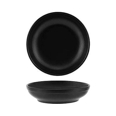 Table Kraft Black Round Bowl [flared] 230mm  [SINGLE]