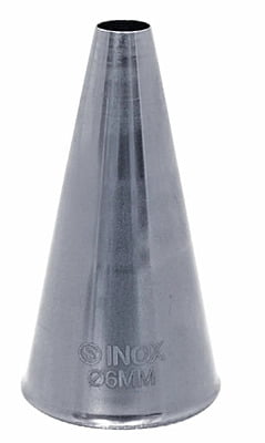 Schneider Stainless Steel Plain Nozzle 6mm