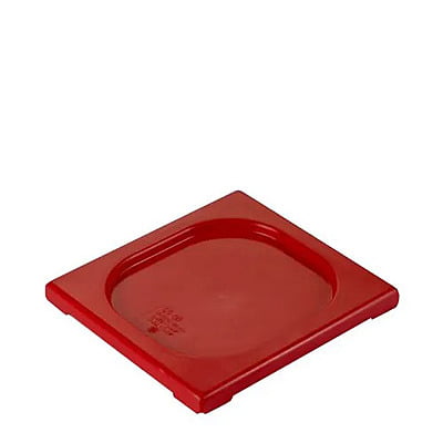 GASTRONORM COVER-PP | 1/6 SIZE [RED]