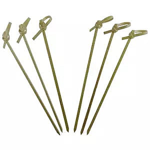Bamboo Knotted Skewer Pick - 120mm (Pack 250)