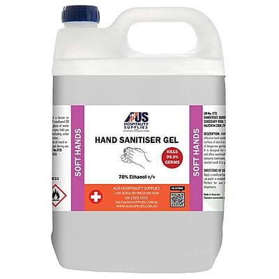Hand Sanitiser Gel [3x5]