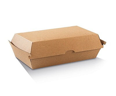 Brown Kraft Snack Box Large [200]