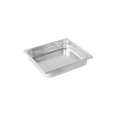 GASTRONORM GASTRONORM PAN-18/10, 2/3 SIZE 20mm, PERFORATED Each