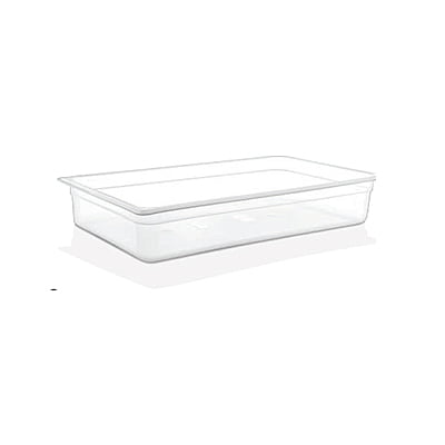 POLYPROPYLENE GASTRONORM CONTAINER-PP | 1/1 SIZE 100mm Each
